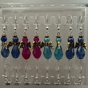 Angel earrings